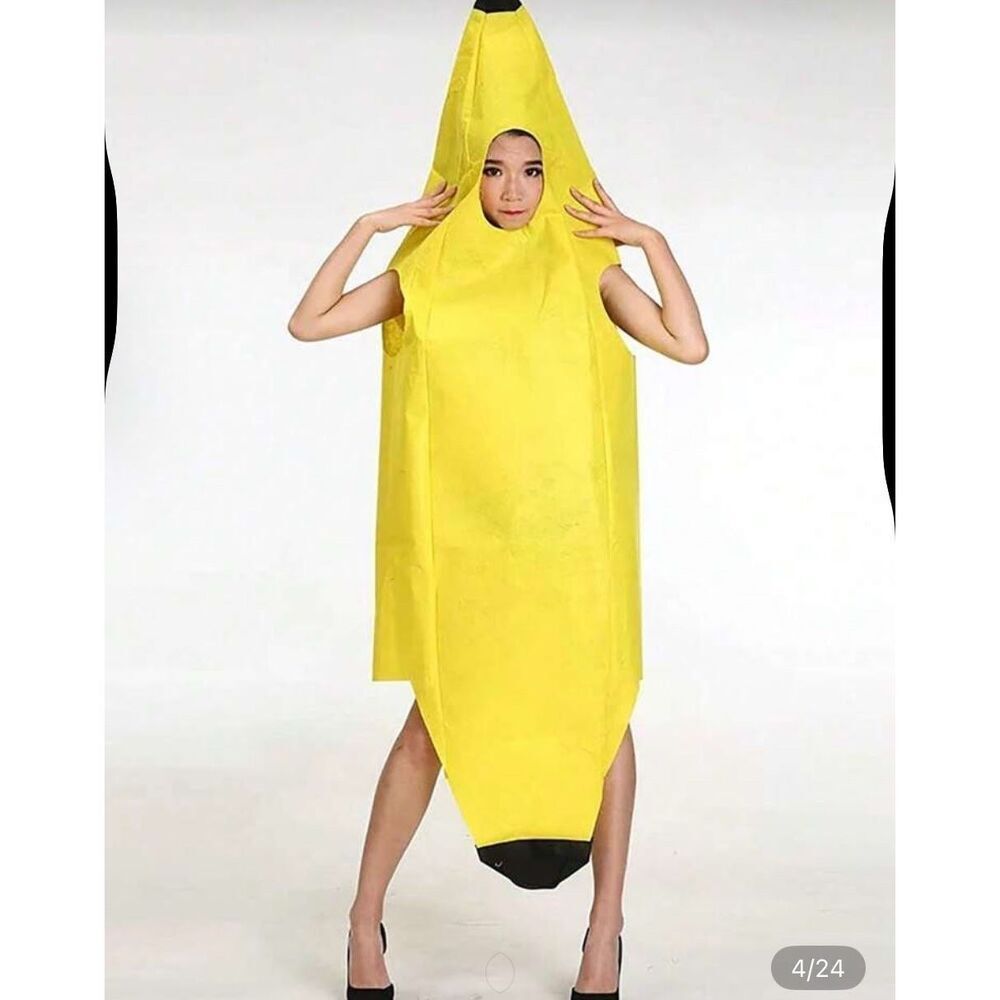 Banana Costume Bundle of 12 Adult and Youth